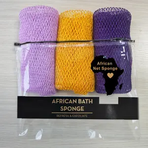 3 PCS Authentic African Exfoliating Net Bath Sponge 3 PCS Authentic African Exfoliating Net Bath Sponge