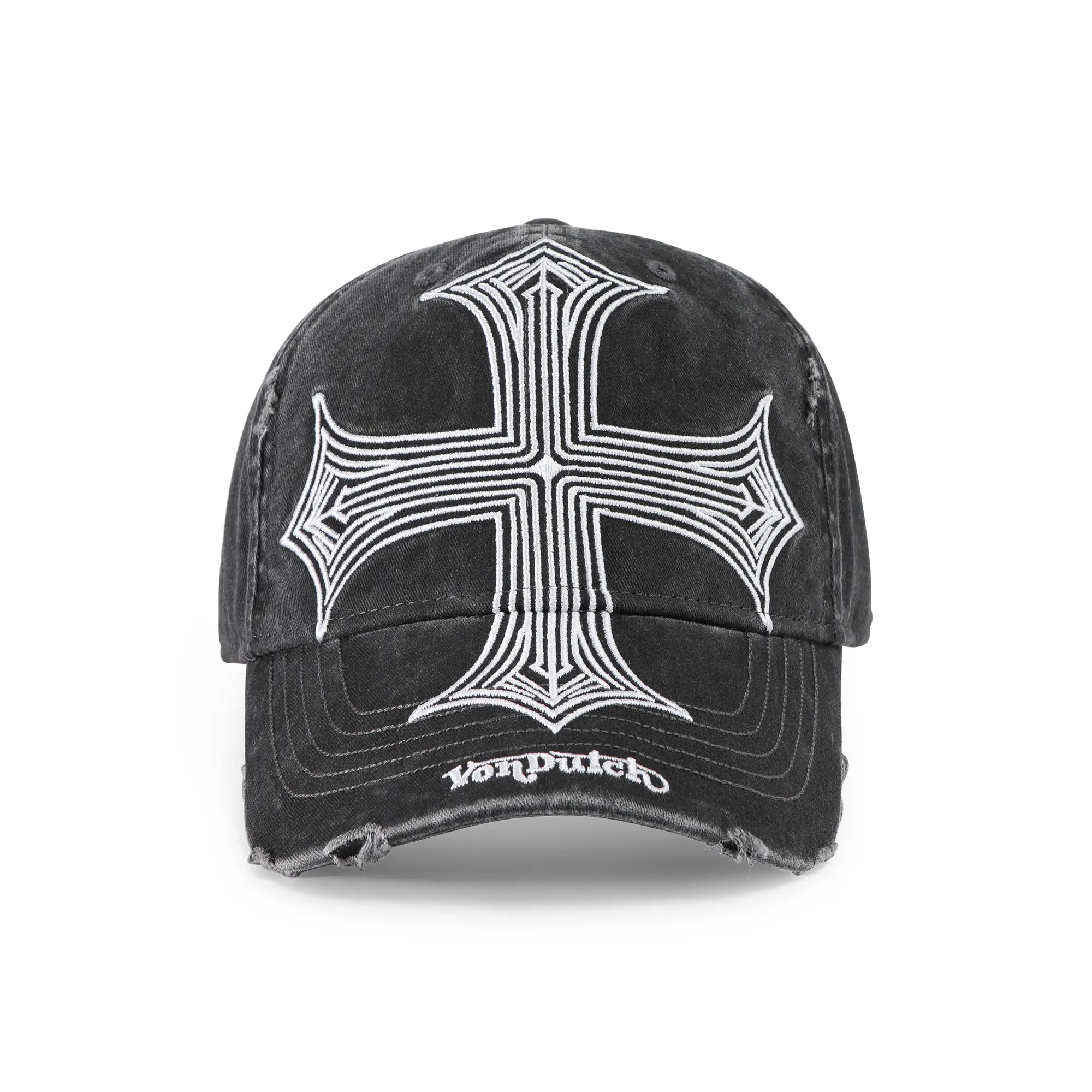 Von Dutch Denim 'Lowrider' Hat– Black and White