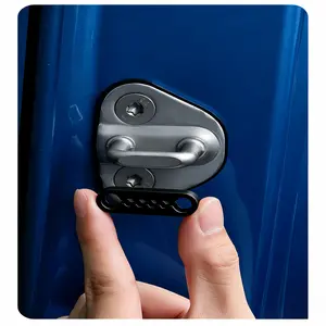 Ultra-Quiet Car Door Lock Shock Absorber Pads – Silicone Slam Dampers, Anti-Shock Bumper Protectors, Noise Reduction Buffer for Vehicle Automotive Truck
