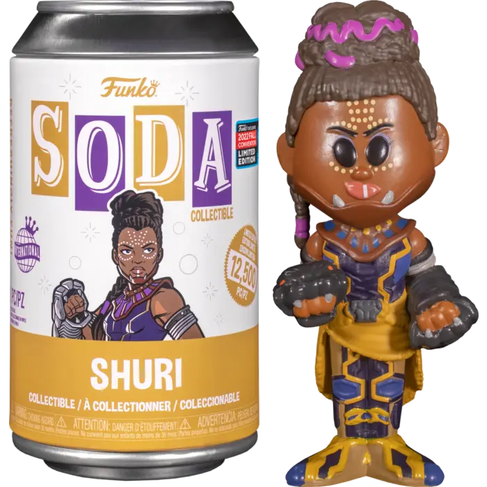 Funko Soda Marvel Black Panther - Shuri Sealed Can [International] [Limited Edition 12500 PCS] Exclusive