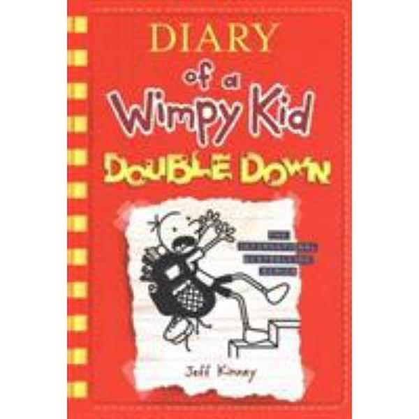 USED-Diary of a Wimpy Kid #11 Double Down (International Edition) by Jeff Kinney (Paperback)