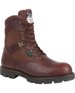 Georgia Boot Men's Homeland 8" Insulated Waterproof Work Round Toe - G109