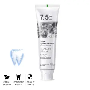 Best Sensitive Teeth Toothpaste: 7.5% Nano HAP Enamel-Strengthening Formula, Fluoride-Free & Natural Peppermint