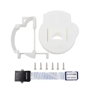 GC Loader 3D Printed Mount Kit with SD Extension Cable for GameCube