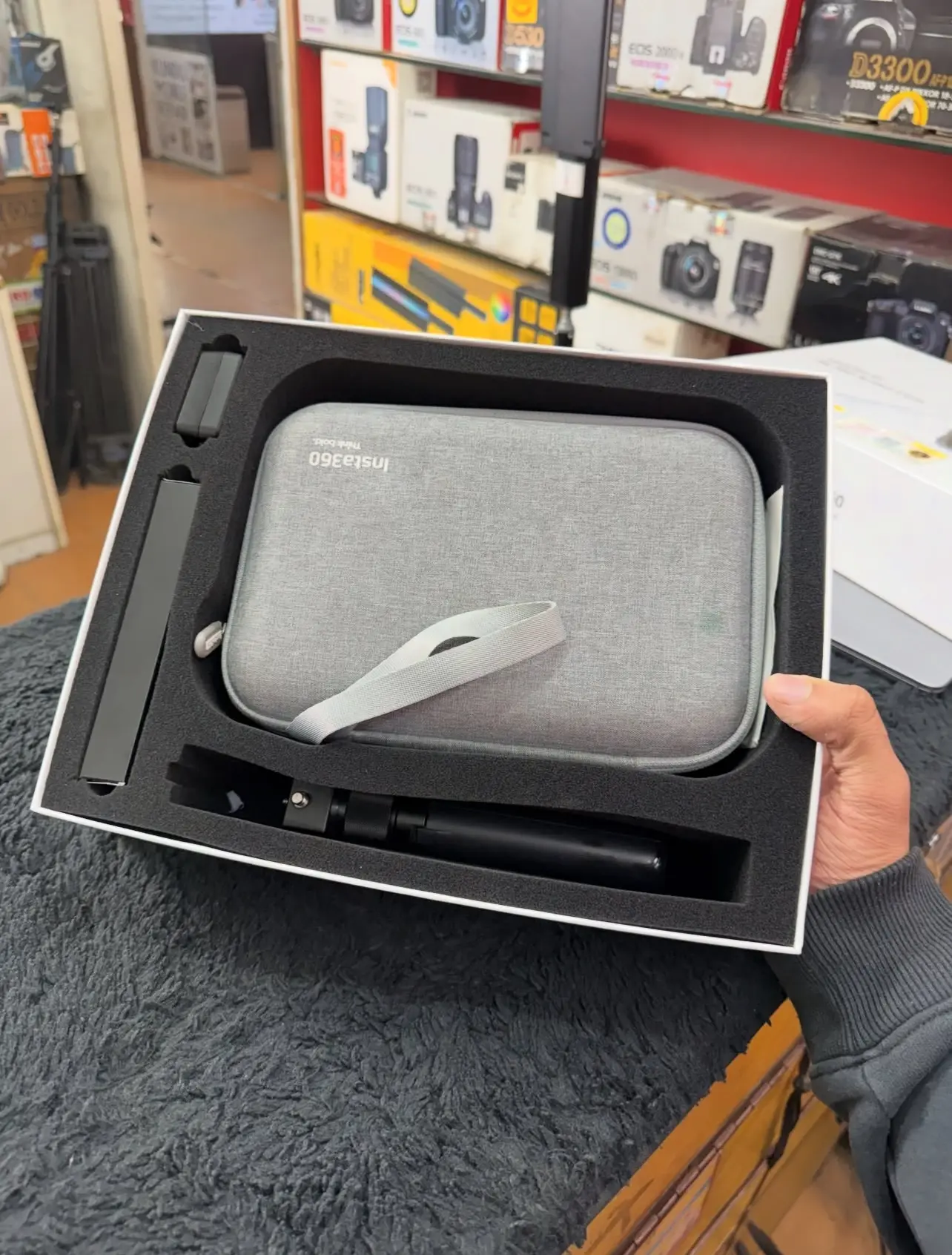 Insta 360 x5 original set camera