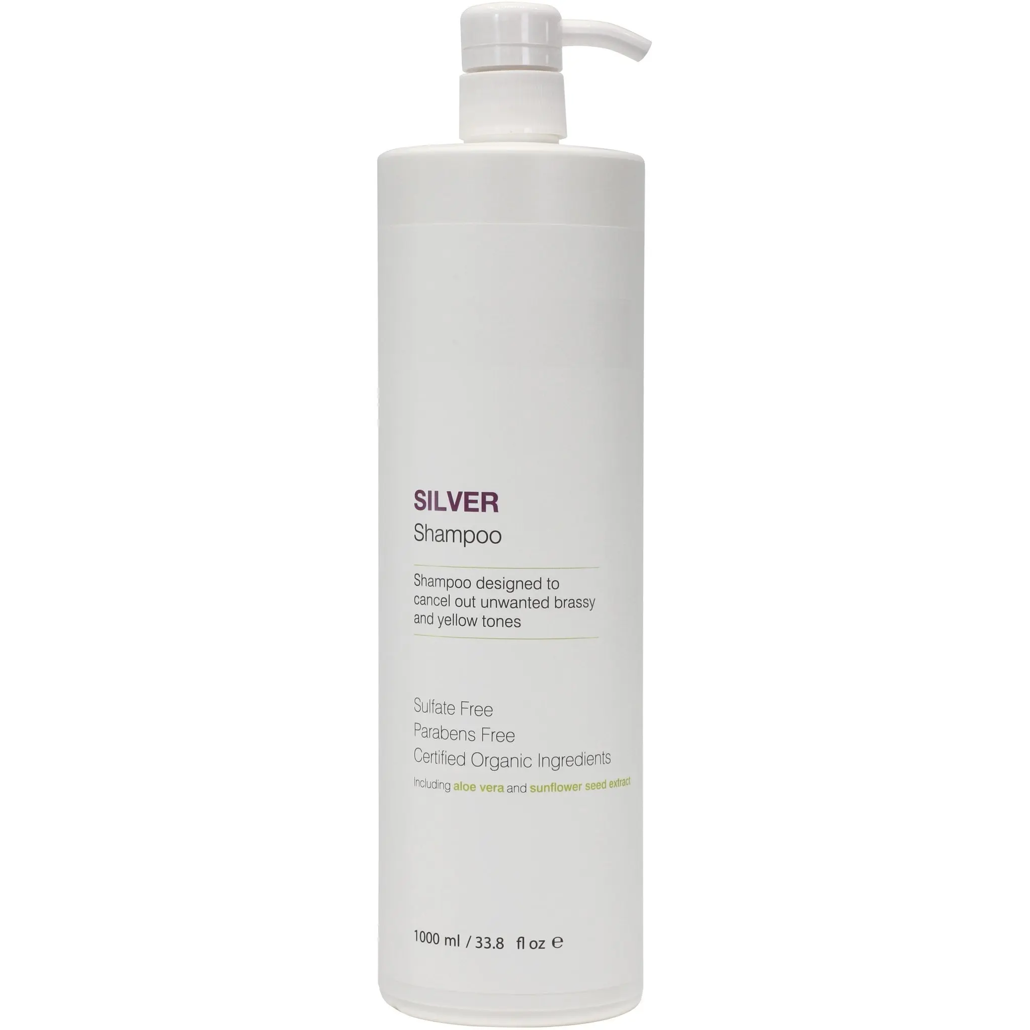 ONC SILVER Neutralizing Shampoo: Get rid of unwanted brassy / yellow tones 1000 mL / 33.8 fl. oz.
