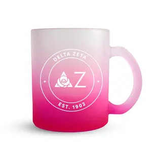 Delta Zeta Mug - Ombre Glass