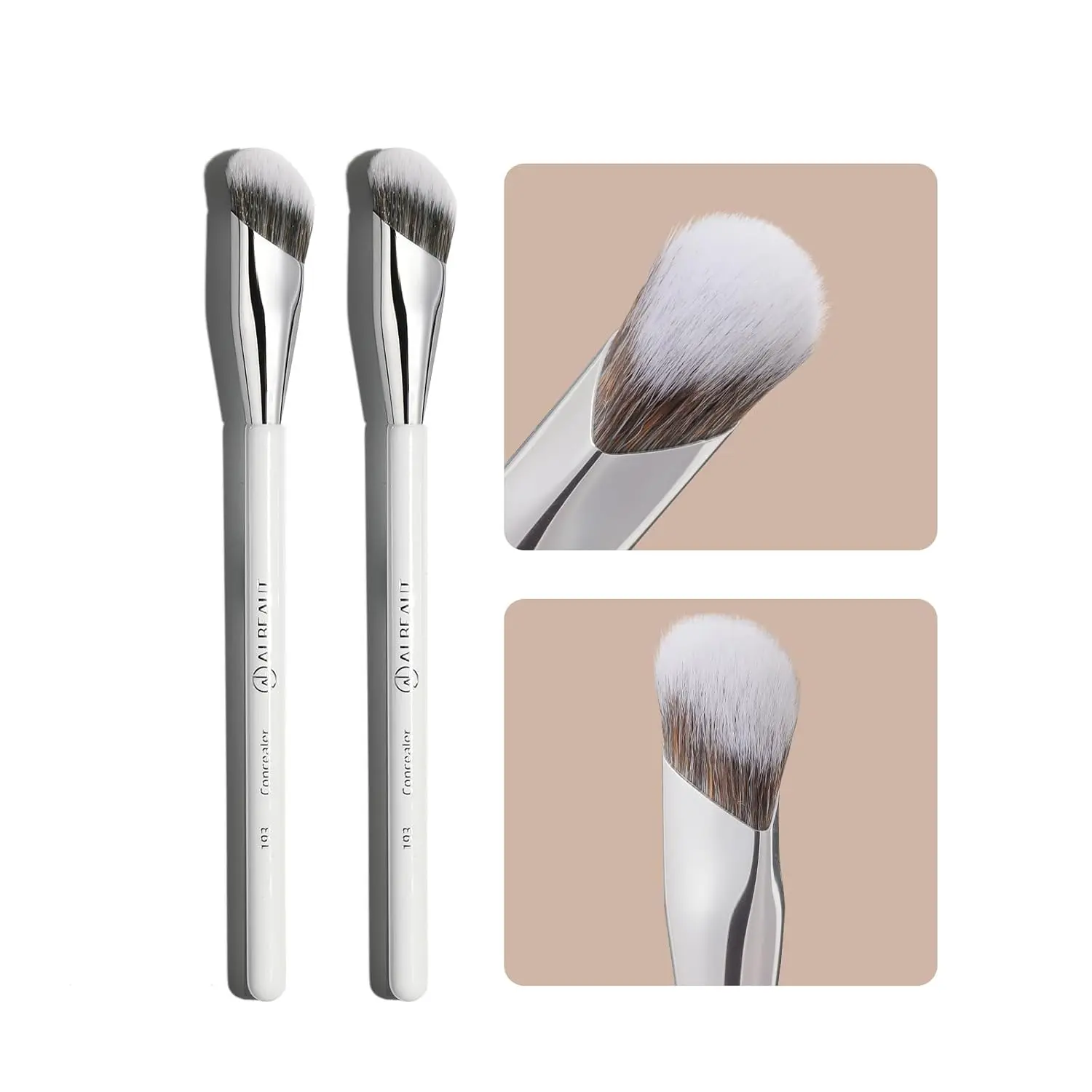 193 concealer brush-2 pcs pack