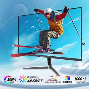 CUNPU G24FI07-X 24’’ Touchscreen Monitor, FHD 1080P IPS, 10-Point Touch, 75Hz, HDMI VGA USB, PC Office Desktop Business Workstation Monitor
