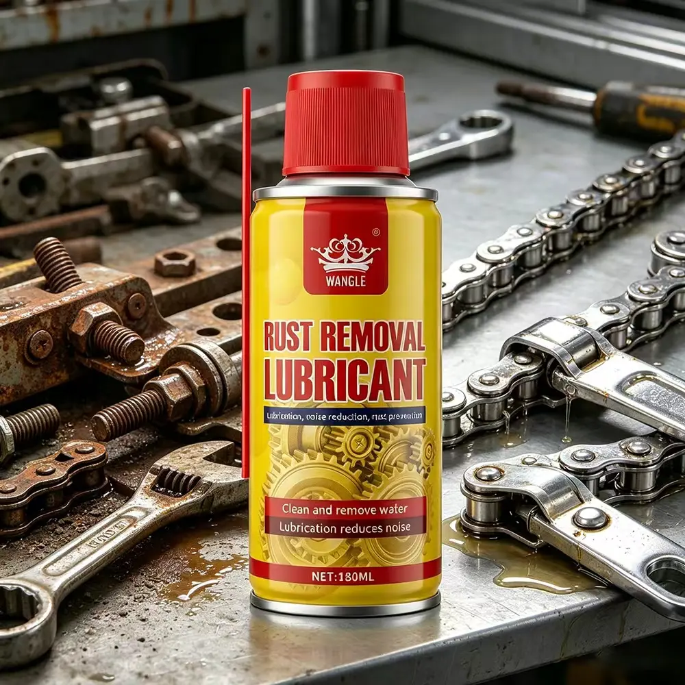 Multi-Function Rust Removal Spray-18OMLforLubrication,RustPrevention & Noise Reduction, Rust Remover For Metal, Anti Rust