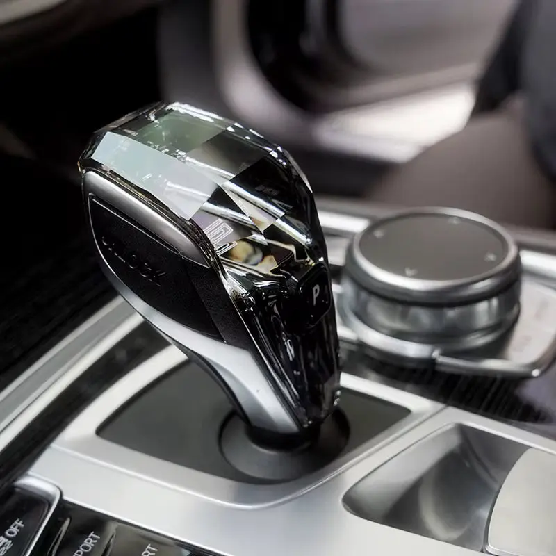 BMW 5/6/7/X Series Crystal Gear Shift Knob – Automatic Gear Lever Interior Upgrade | Fits G30/G38 5 Series, G32 6GT, G12 7 Series, G01/G08 X3 & G02 X4