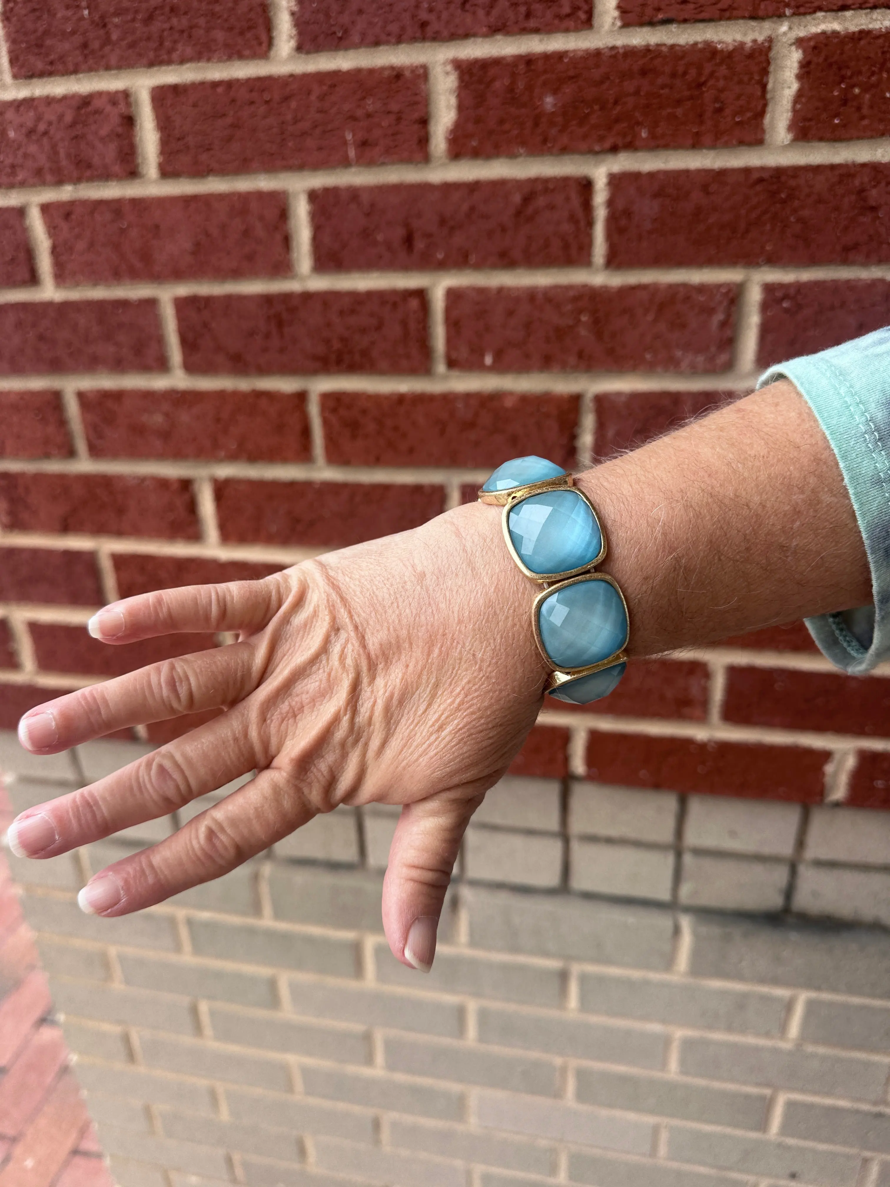 blue crystal stone - TikTok Shop