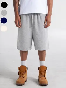 Loose-Fit Solid Color Shorts, These knee-length shorts are perfect for casual summer days (XS-XXL)