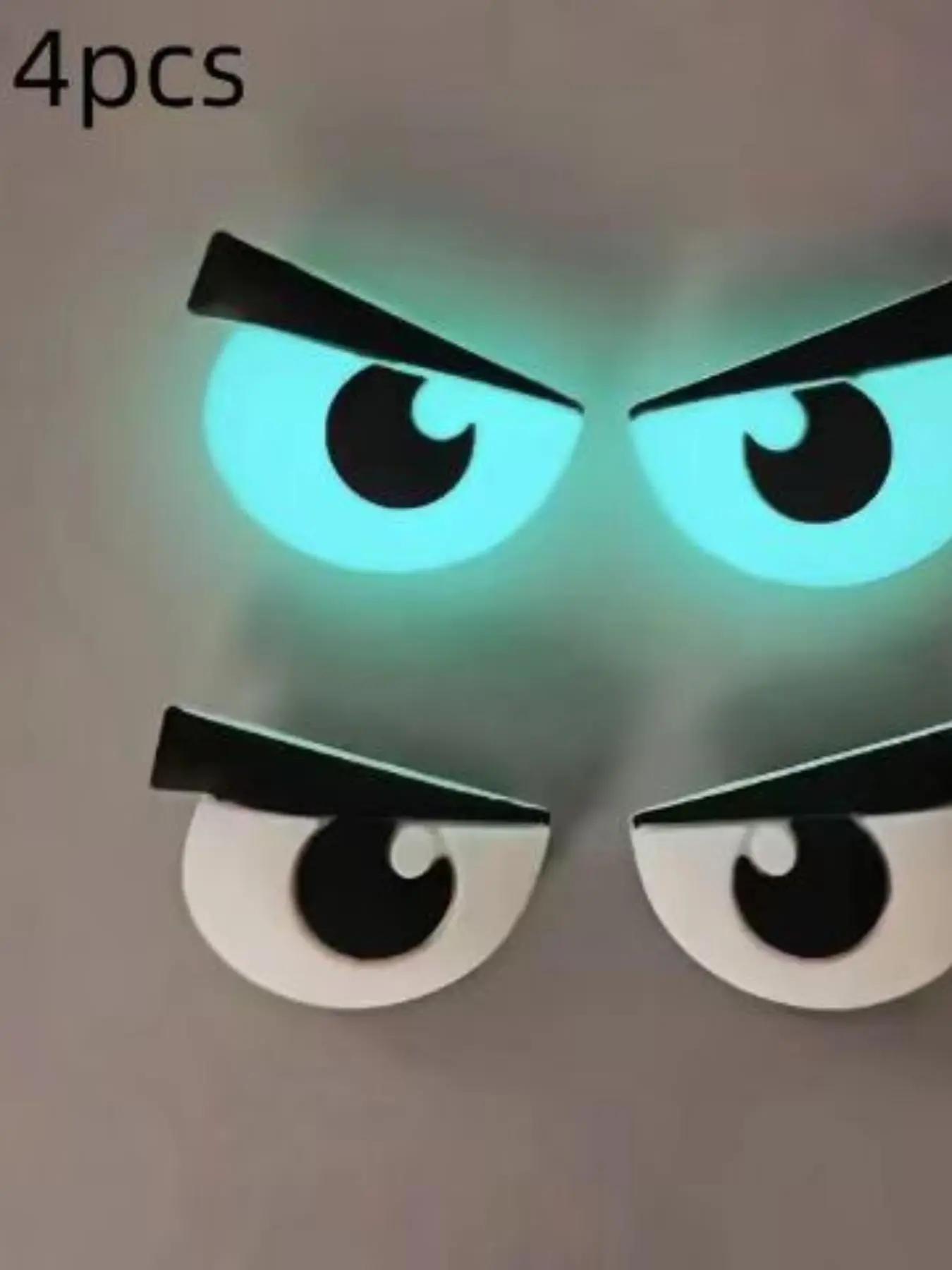 Luminous Eye Design Shoe Charm, Novelty Glow in The Dark Shoe Decoration, Fashionable Shoes Decorations for Clogs, Shoes Accessories for Men & Women, Sparkling Shoe Charms, Shoe Charms Set, Decorative Shoe Accessories