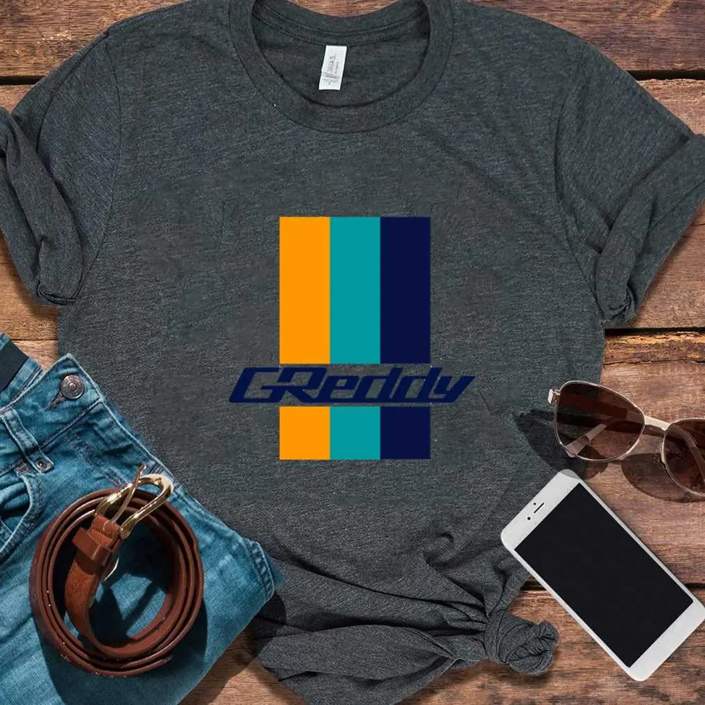 Greddy JDM Style Touge GTR Tuning Big Logo Trust HKS Skyline R32 R34 Nismo Premium T-Shirt