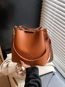 Women's Fashionable Chevron Pattern Shoulder Bag, Casual Versatile Hobo Stylish Crossbody Bag for Work & Daily Used, Trendy All-match Commuter Bag