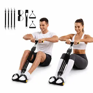 Pedal Resistance Bands with Handles AddWin L10 Multifunctional  Full-Body Workout Kit for Home Fitness, Portable Exercise Bands with Handles & Ankle Straps,Adjustable Resistance,Exercise Sit-ups, Yoga, Abdominal Training