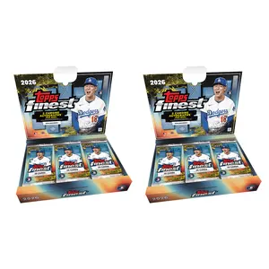 BREAK#01C **NEW RELEASE**  2026 Topps Finest Baseball Hobby (x2) Pick Your Team 07/08/26 RIP ON FILL