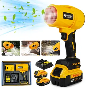 [Dealsforyoudays] Electric Goddess Turbo Jet Blower,Leaf Blower, Violent Turbo Fan, Handheld Powerful Dryer for CarDust Cleaning, Car Drying after Wash, SnowRemoval, Outdoors BBO, Home lmprove,GardenMainte, dust removal Portable Cordless