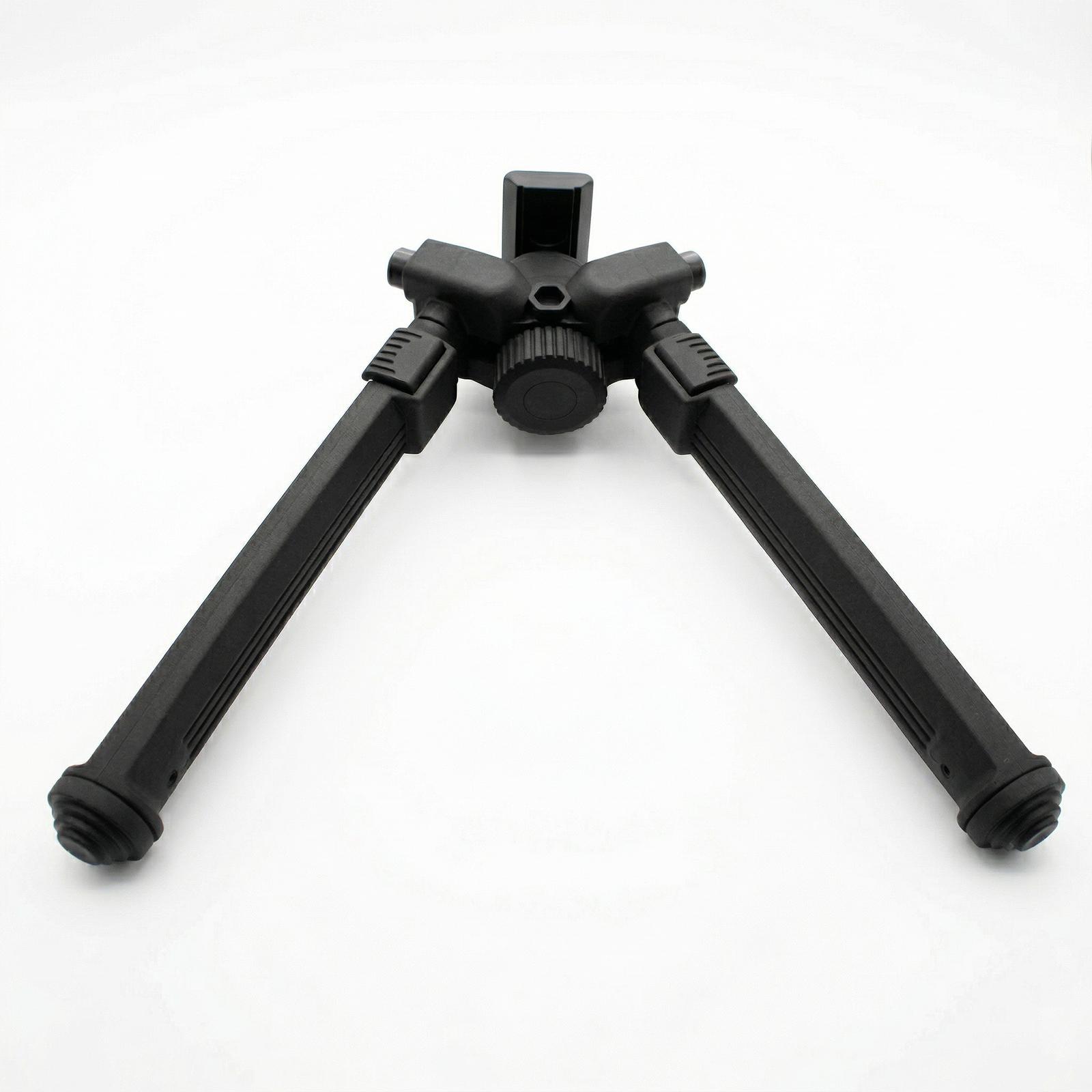 Ultra-Light Two-Legged Stand, T-Nut Track Mount Support Bracket, Adjustable Height (7.5-10.6 Inch) Foldable Stabilizer for Outdoor Observation