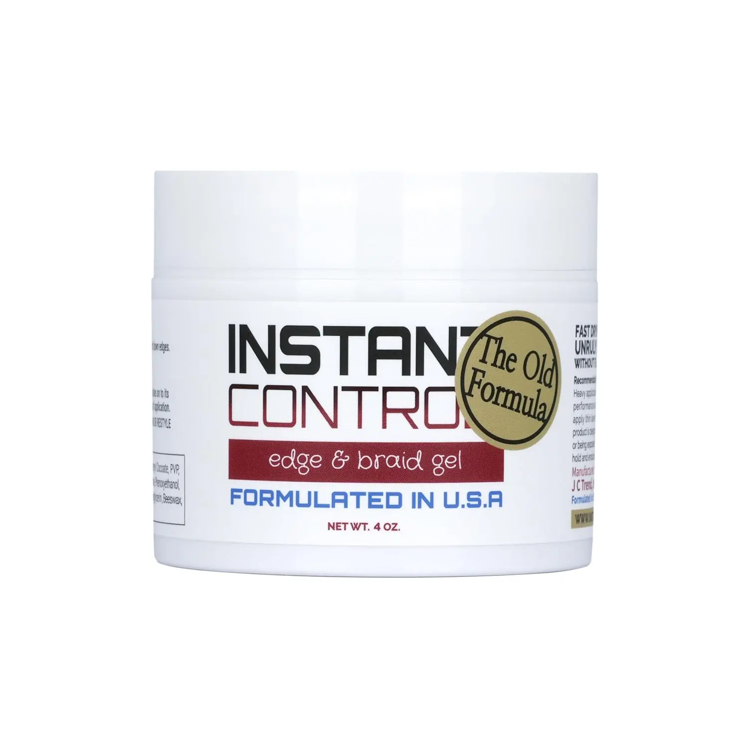 Instant Control Edge & Braid Gel (4 Ounce)