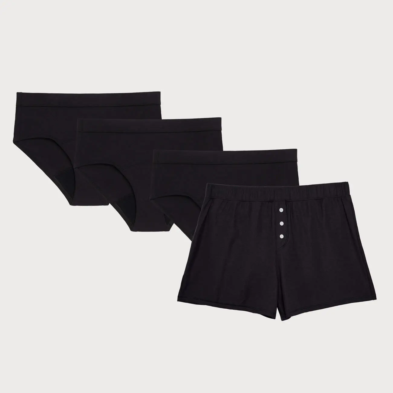 Thinx Make the Switch Period Underwear Set - Everyday Comfort Brief & Sleep Short