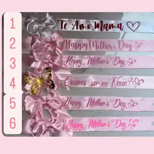 Mother’s Day Ribbon,Listones Personalizados para el dia Madres,Listones personalizados