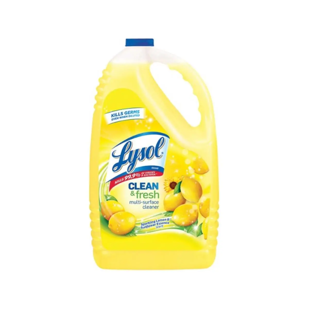 212 MAIN Lysol Multi-Surface Cleaner - 144oz Industrial Size Pack of 4, Mold-Fighting, for Kitchens/Bath, Sparkling Clean for Household Use