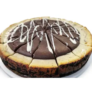 Andy Anand Cookies & Cream Cheesecake, 9-Inch, 2 lb – Hand-Baked NY-Style, Real California Cream Cheese, No Preservatives, Birthday Gift