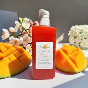 Mango Glow Clarifying & Brightening Body Wash, Mango Scent