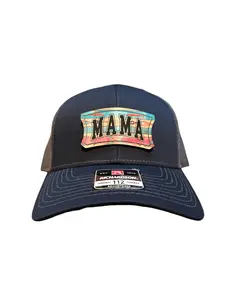 Are you a proud mama? Grab this custom hat to show off in style with a unique leather patch.