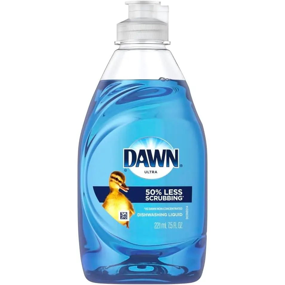 Dawn Original Liquid Dish Detergent, 1-Pack 7.5 Oz Kitchen Cleaner Bottle