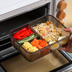 1Pcs Double Layer Lunch Box Leakproof Airtight with Large Capacity Microwave Safe Bento Container for Work School Food Storage Microwavable Bento Box