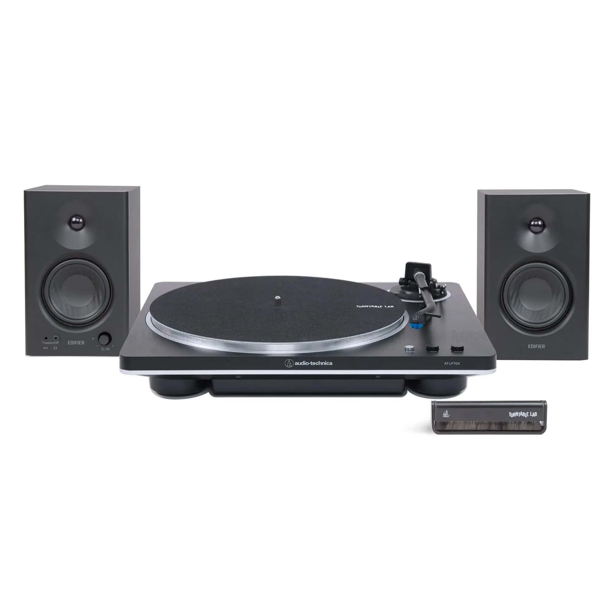Audio-Technica: AT-LP70X / Edifier MR4 / Turntable Package Audio-Technica: AT-LP70X / Edifier MR4 / Turntable Package