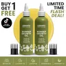Lebanta Batana Oil for Hair Growth, Hydrating Scalp Serum with Rosemary & Castor Oil for Strengthening & Thicker Fuller Hair, For Men & Women, 2-Pack, Vegan
