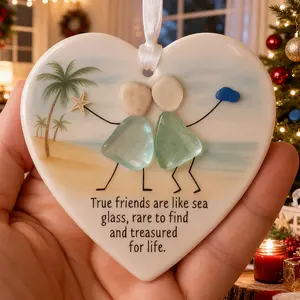 True Friendship Acrylic Decoration, Perfect Gift for Best Friends and Classmates, Symbolic Friendship Small Present