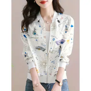 (4033) Casual jacket, long-sleeved sun protection coat, lightweight outerwear
