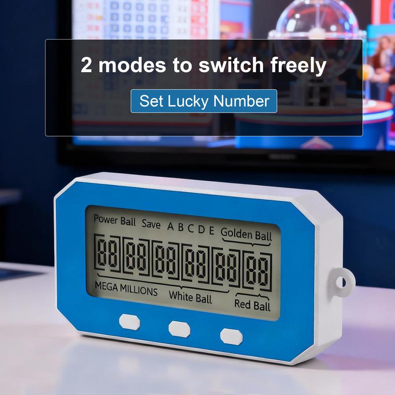 Nokade Lottery Number Picker, AI Lottery Machine, Number Selector, Intelligent Lottery Assistant, Quick Pick to Lottery Number toy car alarm clock