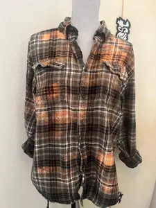 WS: MALIBU HIPPIE Moss Bleached Flannel