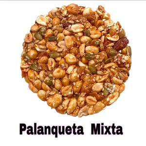 Palanqueta Mixta 2oz. Sweet Caramel Mix.