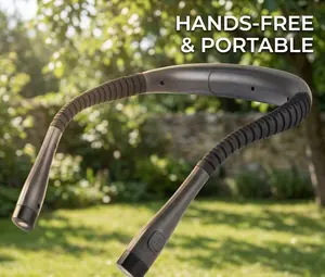 Hands-Free Neck Light, 3 Color Modes Flexible Gooseneck LED Lamp, USB-C Rechargeable Portable Book Light for Reading, Camping, Crafting, Repair