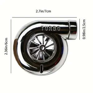 1pc Turbocharged Shaped Car Good Scent Smell, Car Air Freshener Air Conditioning Perfume Clip, Car Interior Decoration Auto Additions Ornament