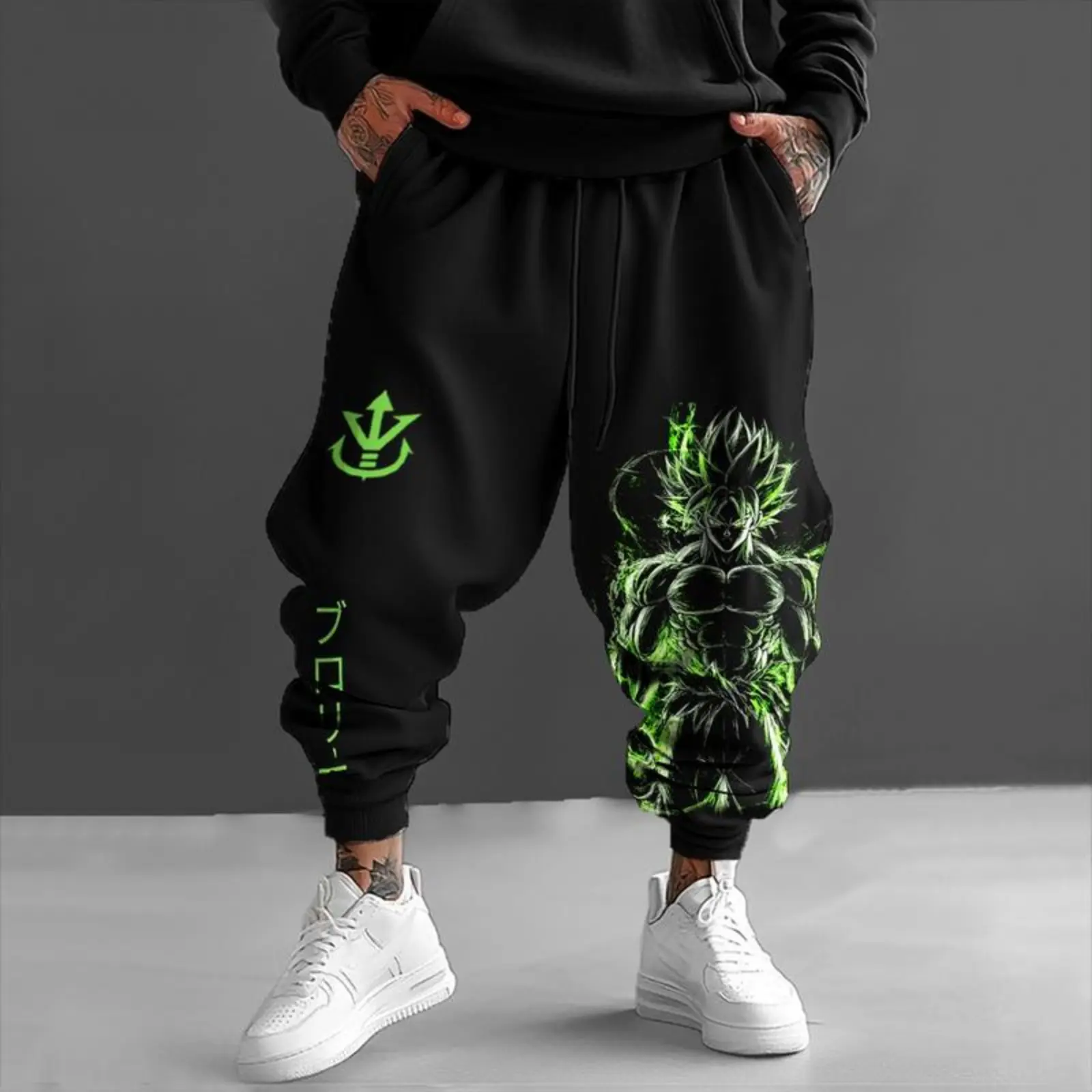 Unisex Broly Jogger Pants, Dragon Ball Sweat Pants, Broly Gogeta Cotton Pant For Fan, Anime Lover