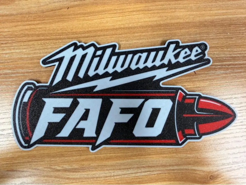 MDD Milwaukee Magnet FAFO - RED Chuck