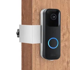 Blink Doorbell Mount, Adhesive Mounting Bracket for Blink Video Doorbell, No Drilling Door Mount, Accessories for Blink Home Security System ,Blink Doorbell is NOT Included (Silvery)