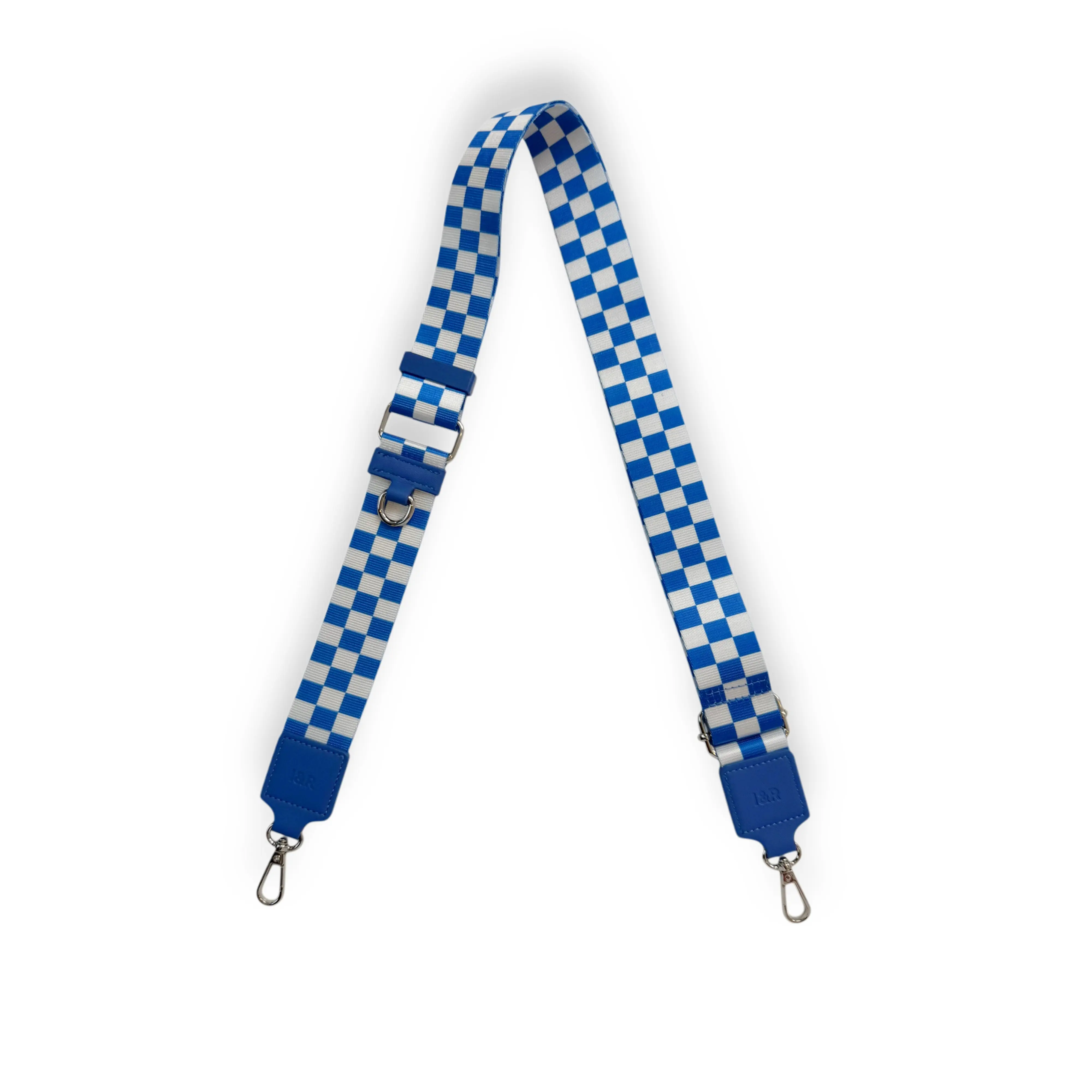 Royal Blue/White Checkered