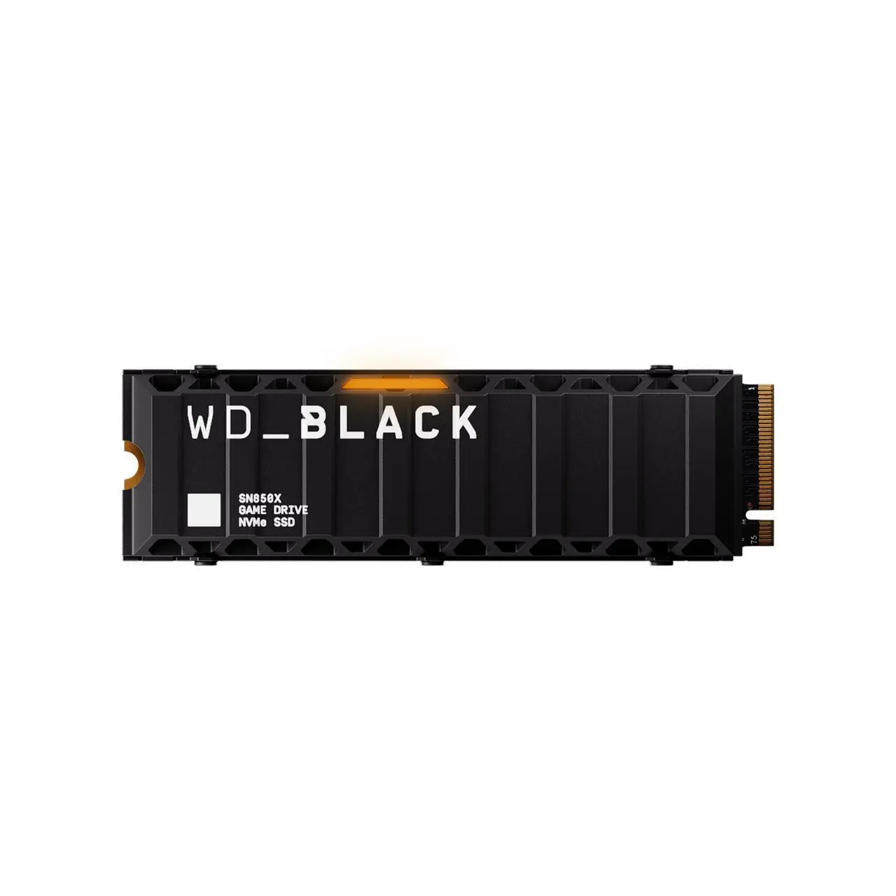 WD_BLACK 4TB SN850X NVMe Internal Gaming SSD Solid State Drive with Heatsink - Works with Playstation 5, Gen4 PCIe, M.2 2280, Up to 7,300 MB/s - WDS400T2XHE