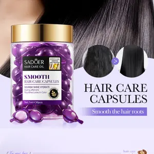 Moroccan Lavender Hair Oil, Smooth Nourishing Shine, Anti-Frizz Repair, Suitable for Dye-Processed Hair, Dry Hair, Moisturizing Color Protection, 30 Count