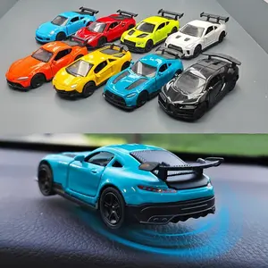 Interactive Drift Car Dashboard Decor, Realistic Motion Iron Structure, Perfect for Car Enthusiasts, Unique Car Decoration