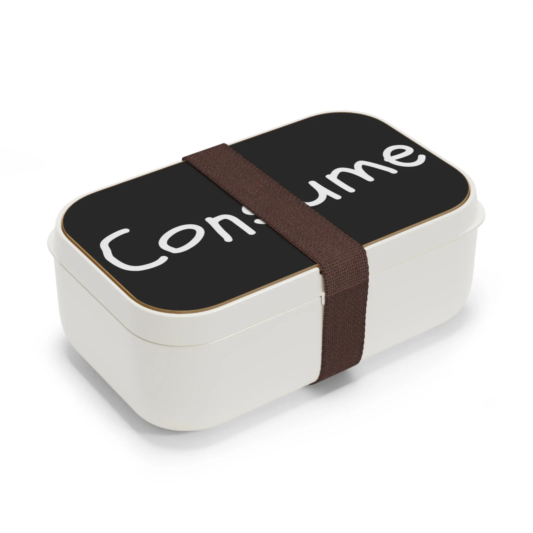 One Size Silicone Cover Personalized Lunch Box - Elastic Lid, Wooden Tray, 7.7x4.7 in, Included Tableware & Plate, Microwave Safe Kitchenware Container